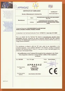 Brochure thumbnail of HELPER product compliance document 03