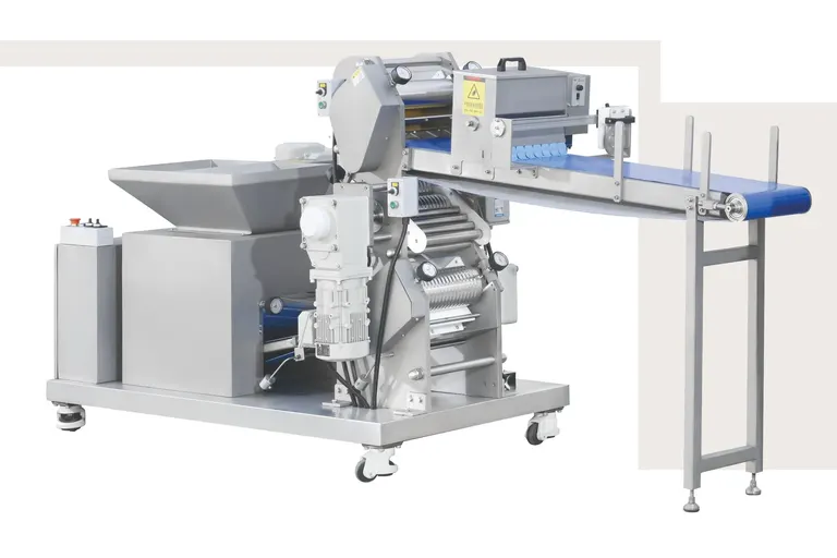 Official HELPER dough sheeting and wrapper delivery equipment
