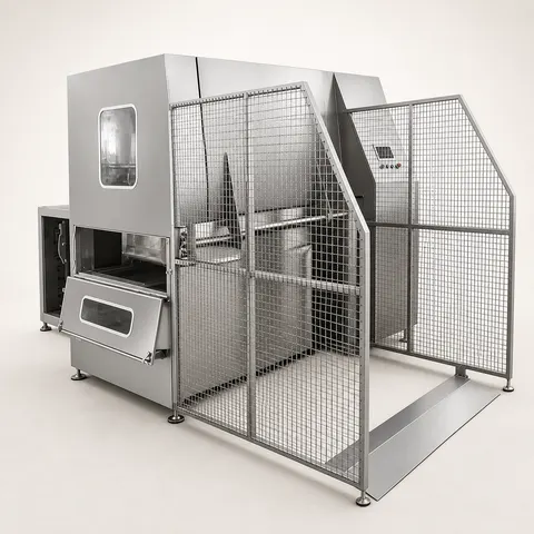 Concept visualization of a QXJ-200 automatic Euro-bin washing machine