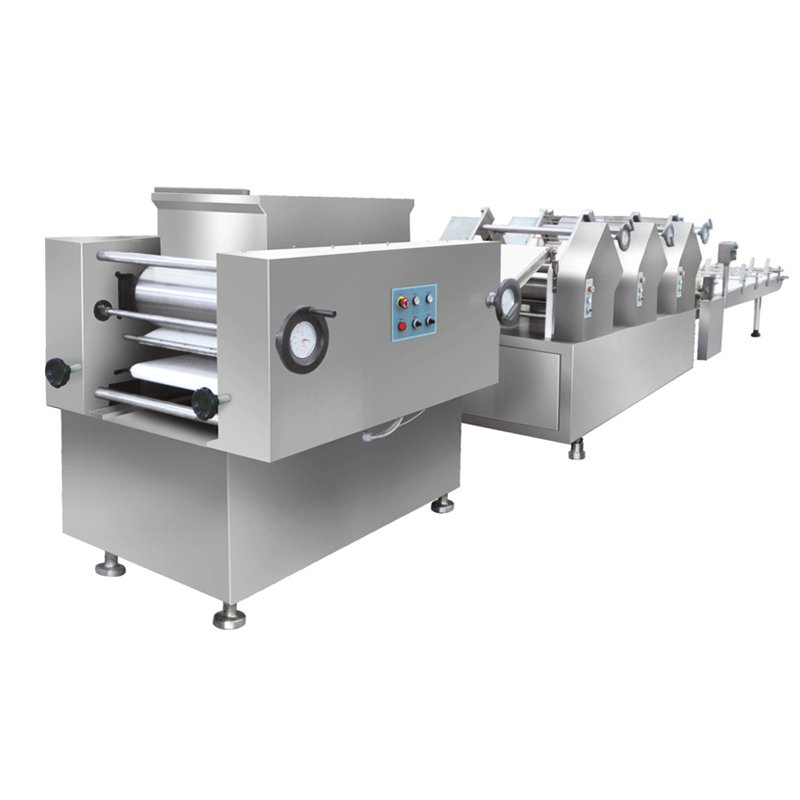 Downstream dumpling wrapper equipment