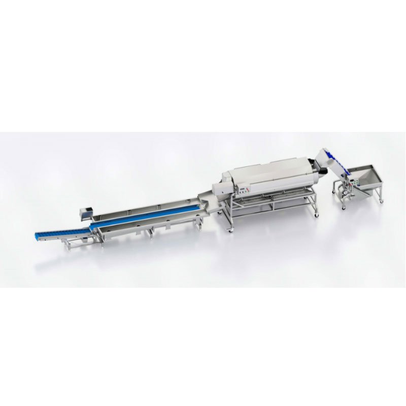 Official HELPER automatic potato peeling production line