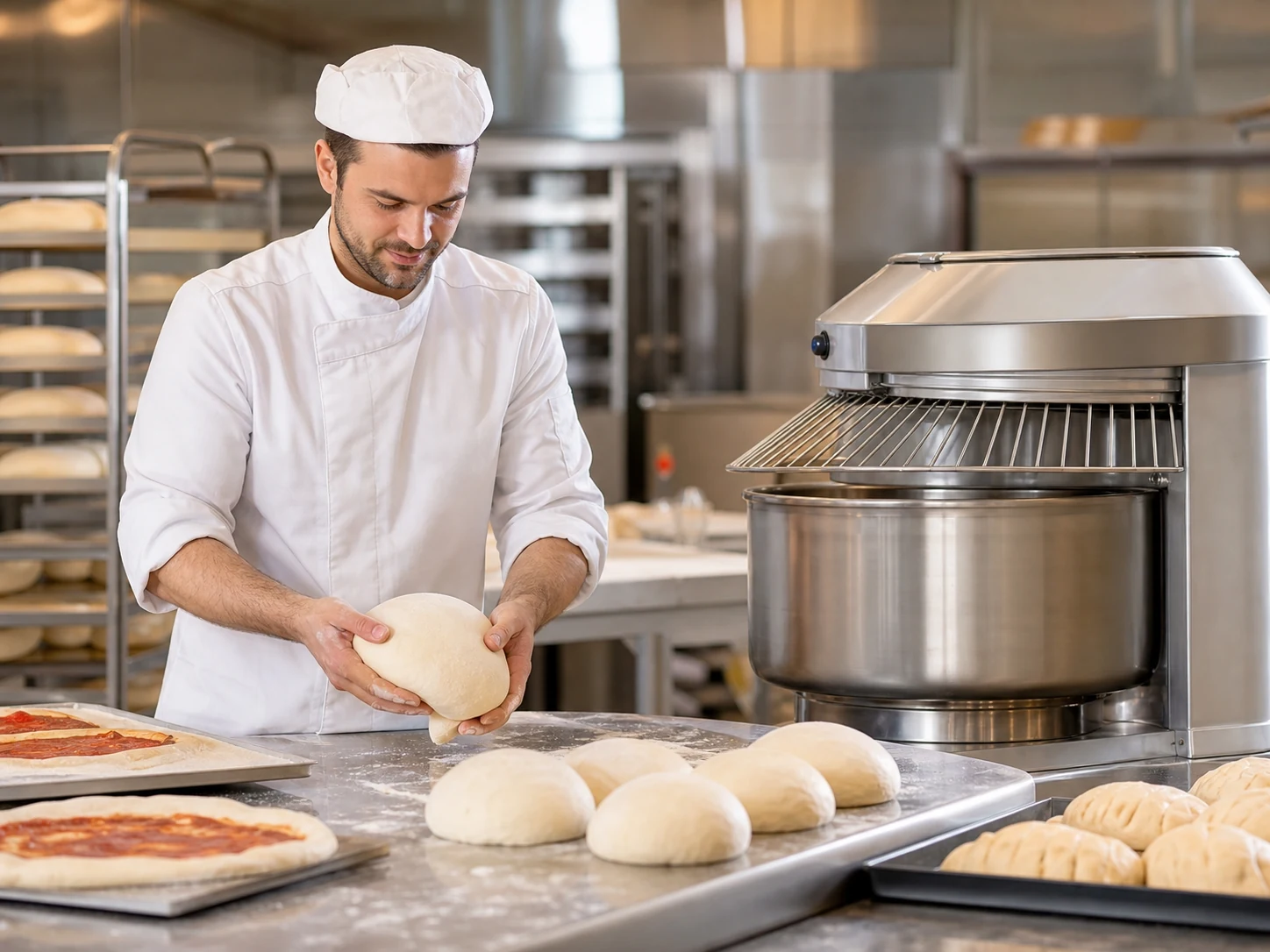 Pizza and pastry plants