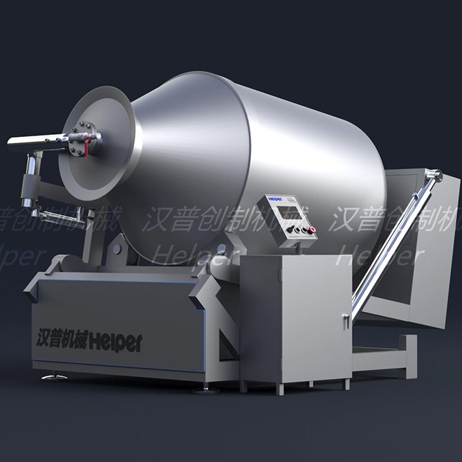 Official Chinese GRZ-1700II tilting vacuum cooling tumbler photograph