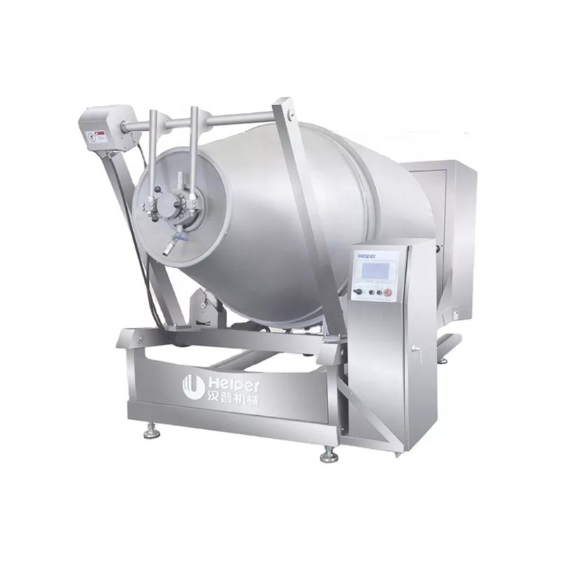 Official HELPER GR-1700 hydraulic tilting vacuum tumbler photograph