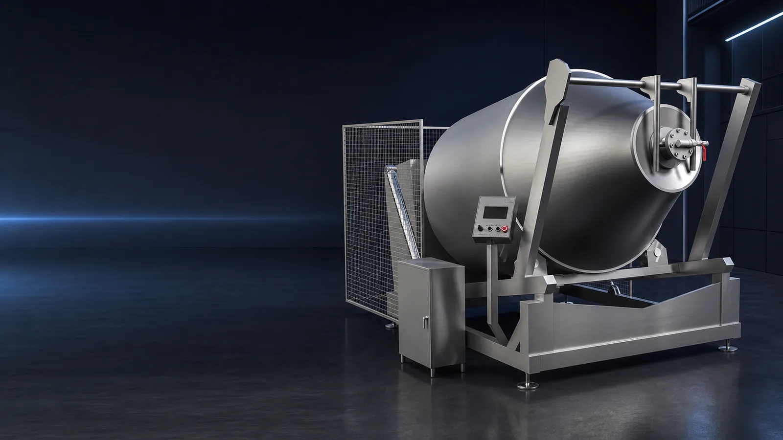 GR-3500II Tilting Vacuum Tumbler