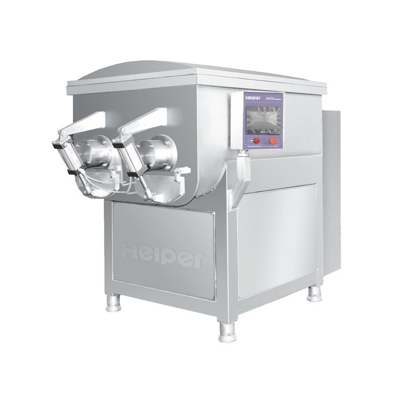 Official HELPER atmospheric twin-shaft mixer family reference