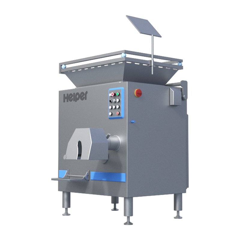 Industrial meat mincer application