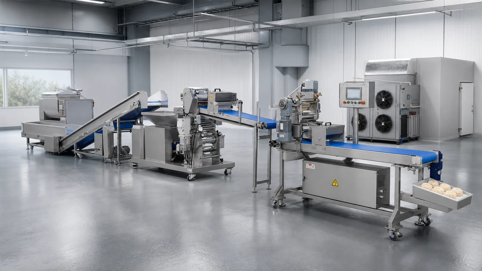 M-270 automatic fresh and dry-fresh noodle line