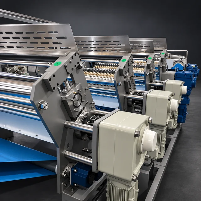 M800 view: Successive roller stations