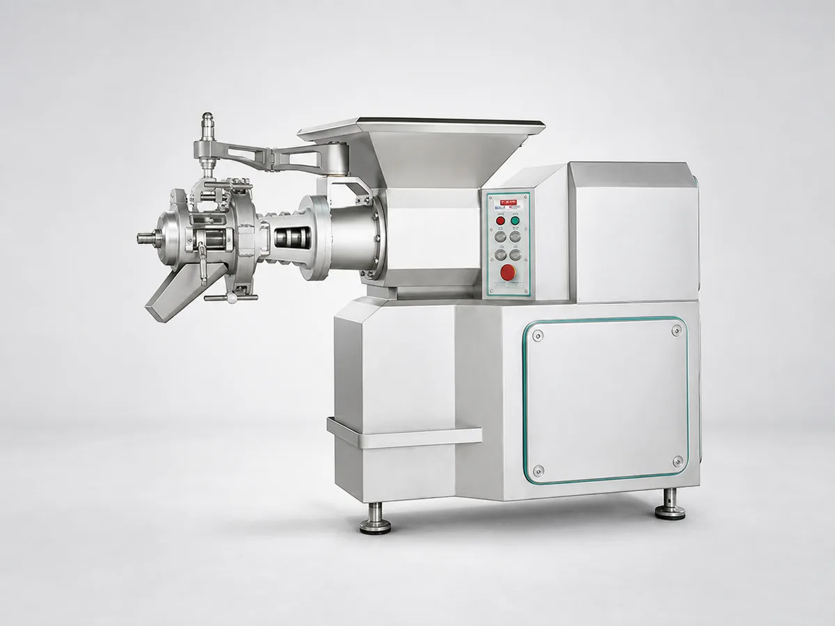 visualization of meat and bone separation equipment