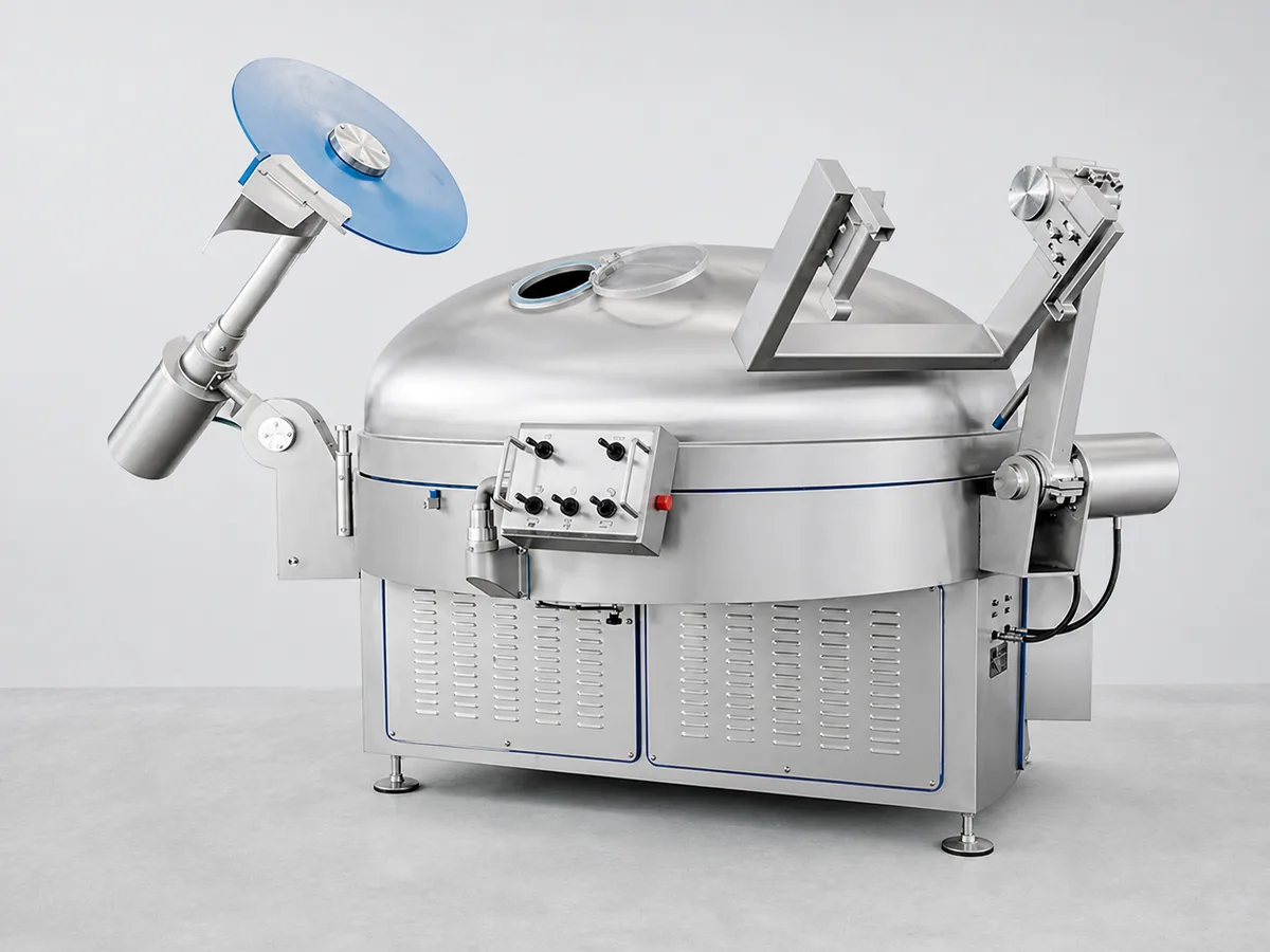 visualization of industrial bowl cutting equipment