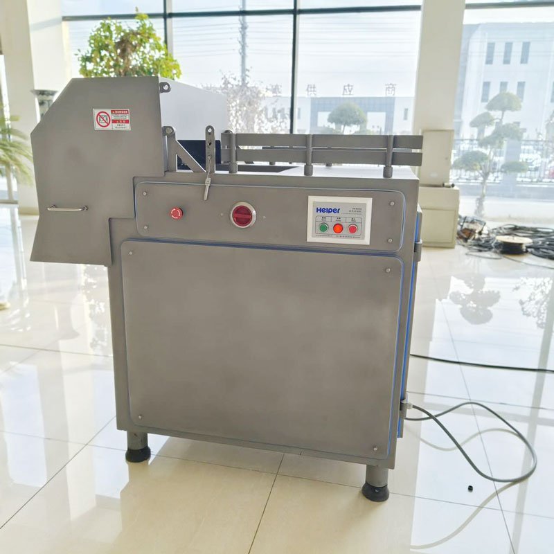 Official HELPER QK-2000 frozen meat guillotine