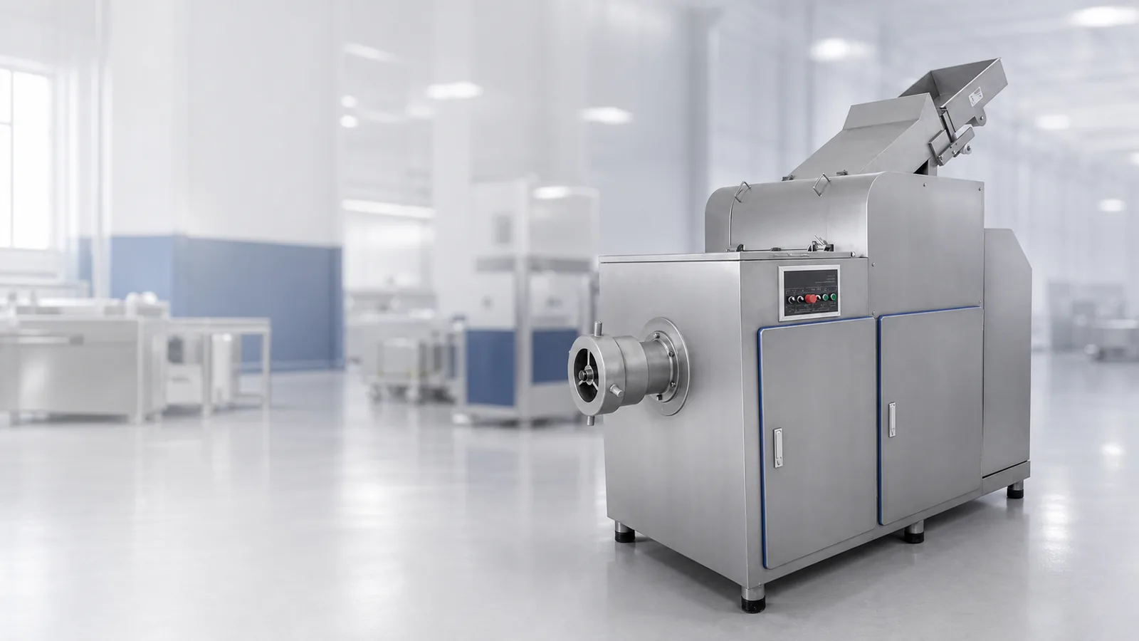 QPJR-250 Frozen Meat Flaker & Grinder