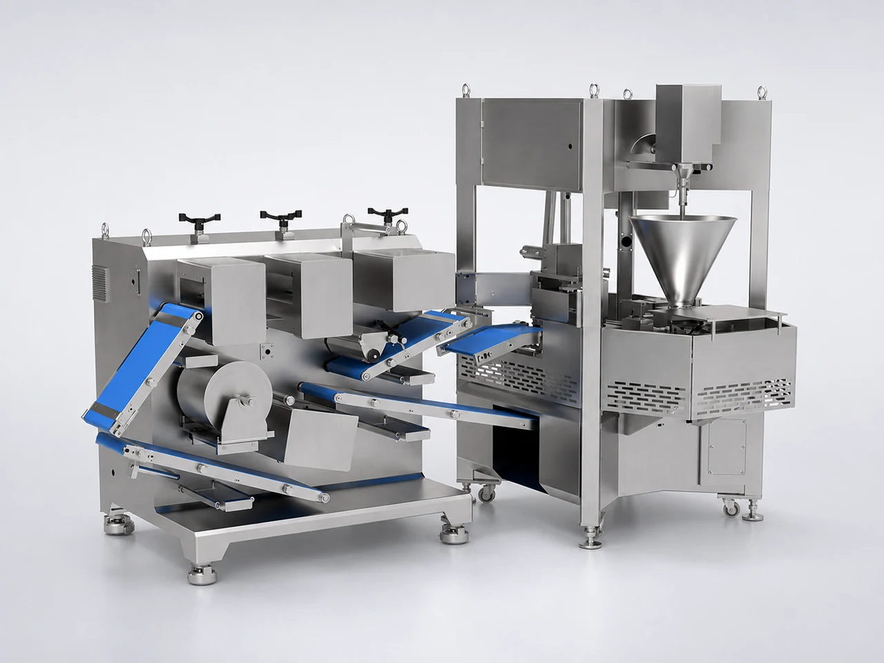 Complete machine configuration — AI visualization based on original equipment imagery