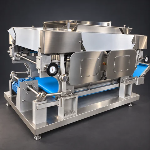 Service-cover side: standalone compound dough sheeter