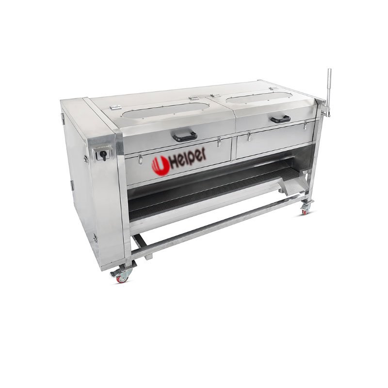 Official HELPER SXJ brush peeling and cleaning machine