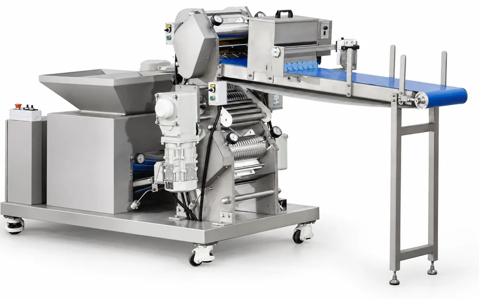 HELPER YPJ-270 and YPJ-360 four-stage industrial wrapper dough sheeter