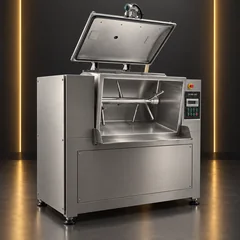 Opposite-side vacuum dough mixer configuration reference