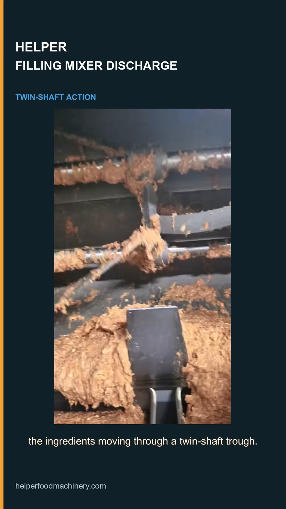 Video preview: Filling mixer discharge